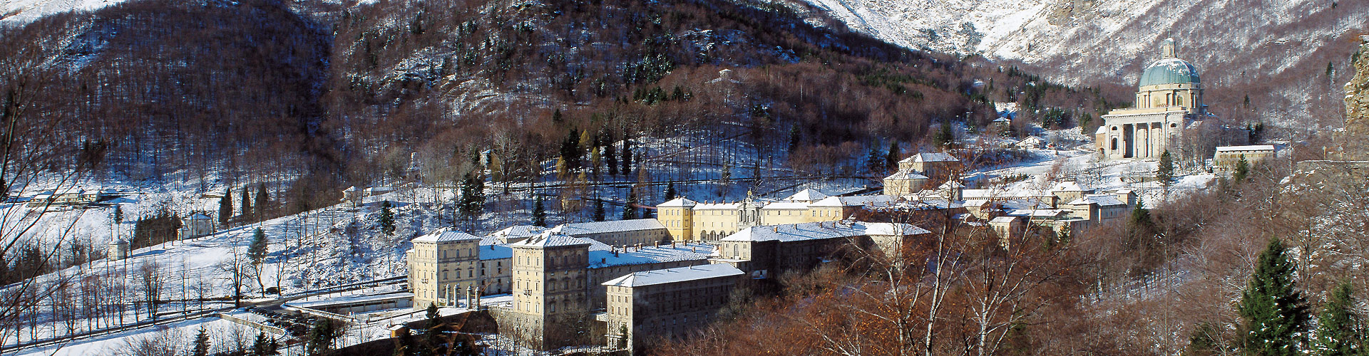 Oropa con neve