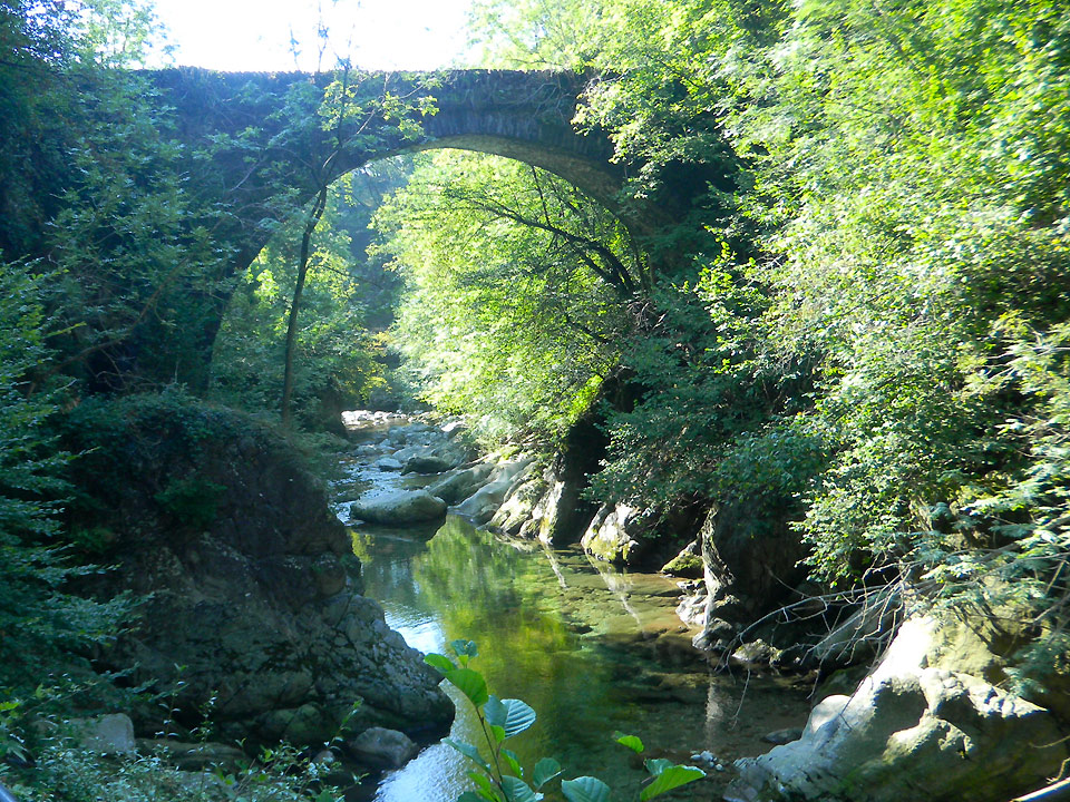 Ponte sul torrente Elvo