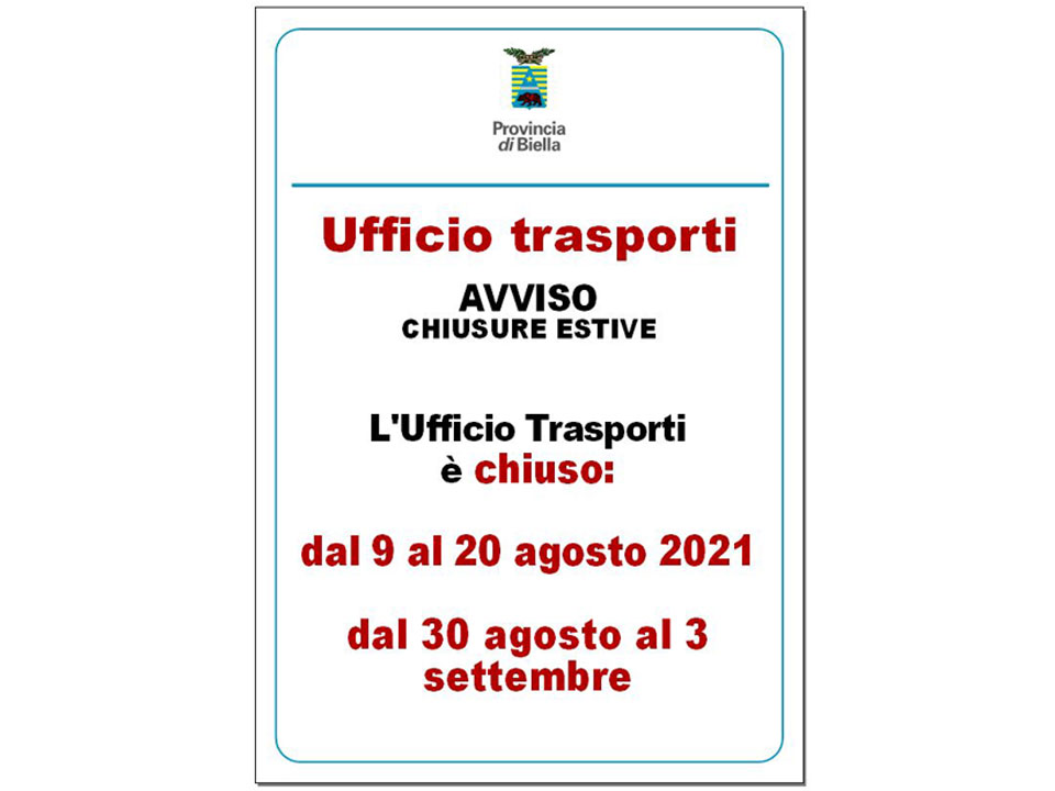 Ufficio trasporti_orario estivo