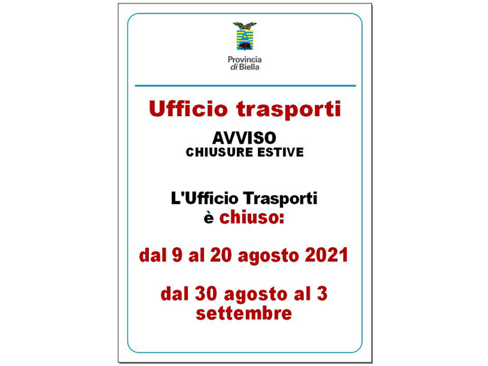 Ufficio trasporti_orario estivo