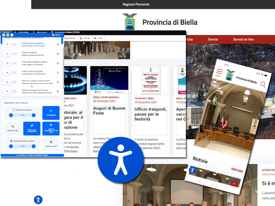 accessiway - accessibilità del sito