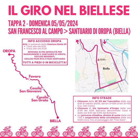 Il Giro nel Biellese