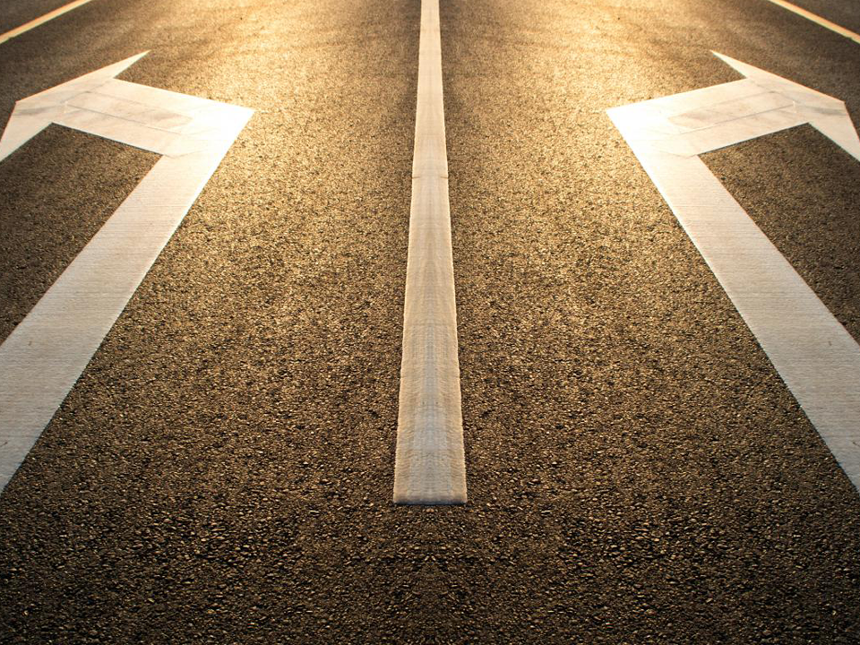 strade segnaletica orizzontale