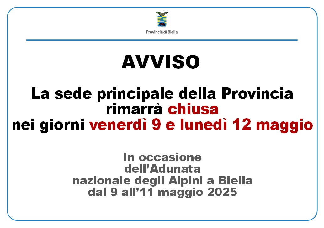 Chiusura adunata alpini