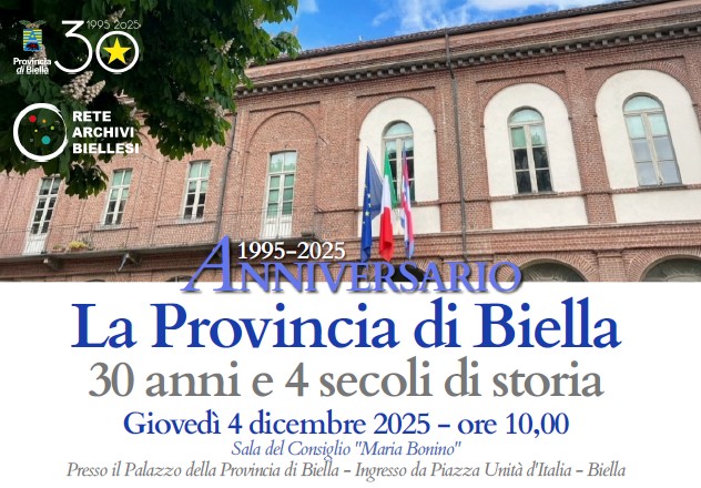 La Provincia di Biella, 30 anni e 4 secoli di storia