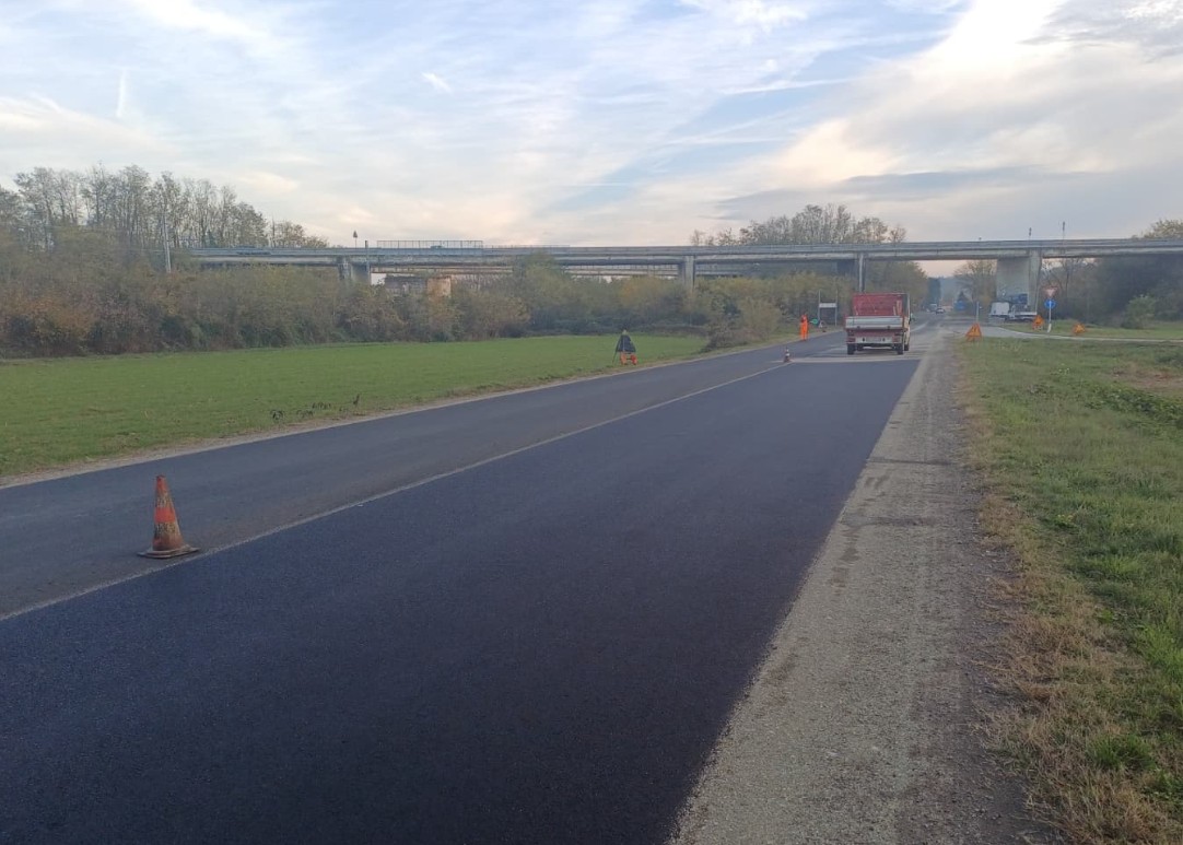 Lavori di asfaltatura delle strade provinciali verso la conclusione