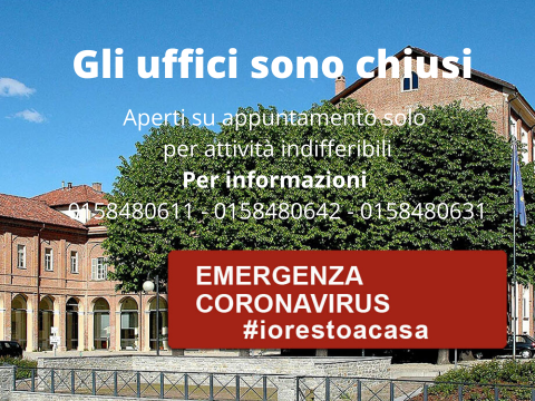 Smartworking per il personale. Uffici chiusi tranne per le attività indifferibili, su appuntamento