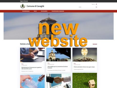 Comune di Cavaglià: è online il sito nuovo