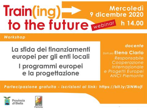 Train(ing) to the future, sviluppare la progettazione europea