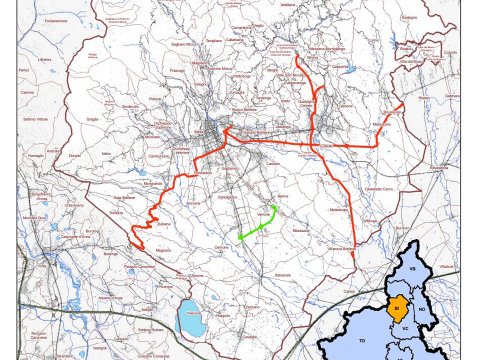 Riclassificazione delle strade, mappa ed elenco dei tratti trasferiti ad Anas Spa