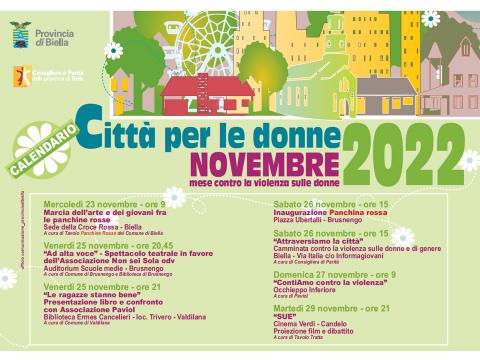 Città per le donne novembre 2022