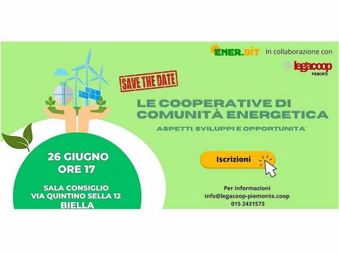 Cooperative di Comunità Energetiche: convegno di Ener.bit con uno sguardo al sociale