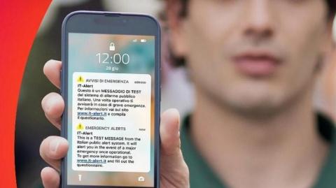 Immagine notizia  IT-alert, il nuovo sistema di allarme pubblico nazionale