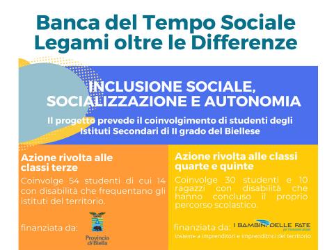 Legami oltre le differenze, nasce la Banca del Tempo sociale