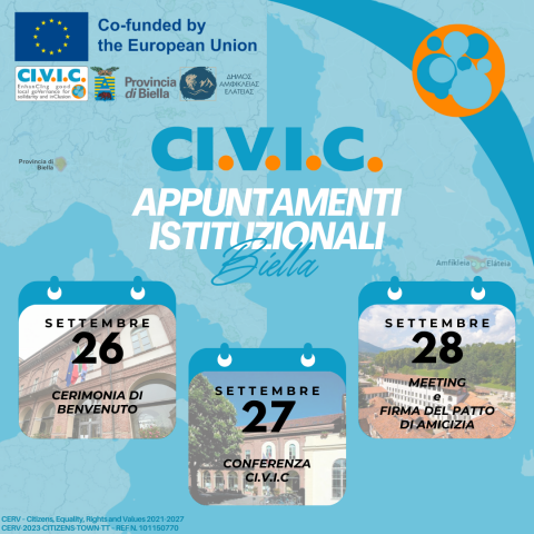 Prende forma il programma dell’evento italiano del progetto CI.V.I.C.