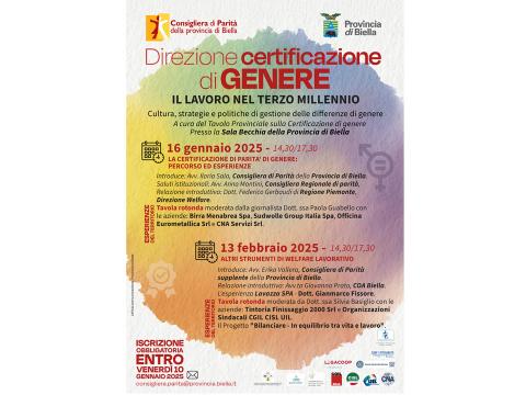 Parità e lavoro, percorsi verso la certificazione di genere