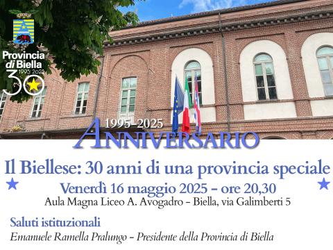 Il Biellese: 30 anni di una provincia speciale