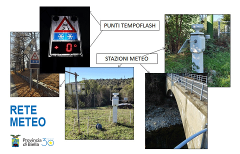 La Rete di monitoraggio meteo della Provincia di Biella: cos'è e come funziona