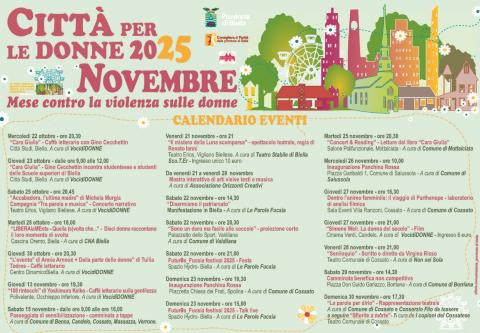 Novembre, mese contro la violenza sulle donne
