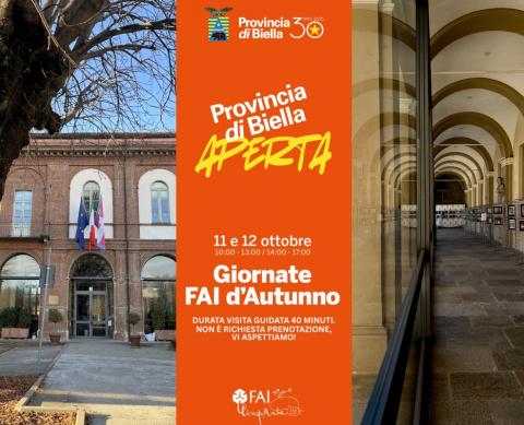 Giornate FAI d'autunno: visite guidate nel Palazzo della Provincia