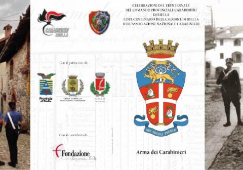 "Nei secoli fedele", i Carabinieri nel Biellese dal 1814 ai giorni nostri